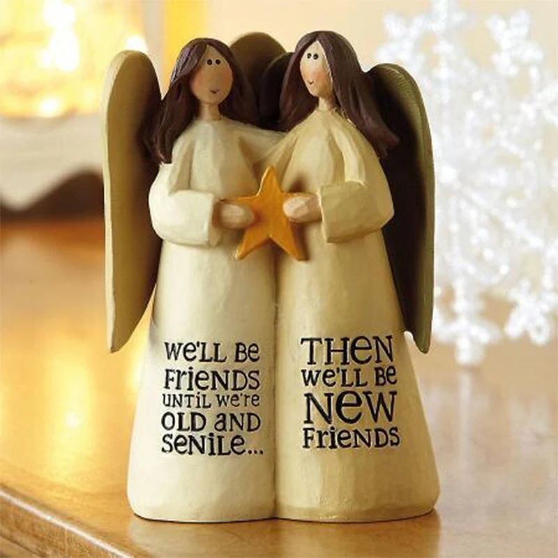 👩❤️👩Celebrating friendship gifts🎁-Hand Carving Art Sculpture - Image 14