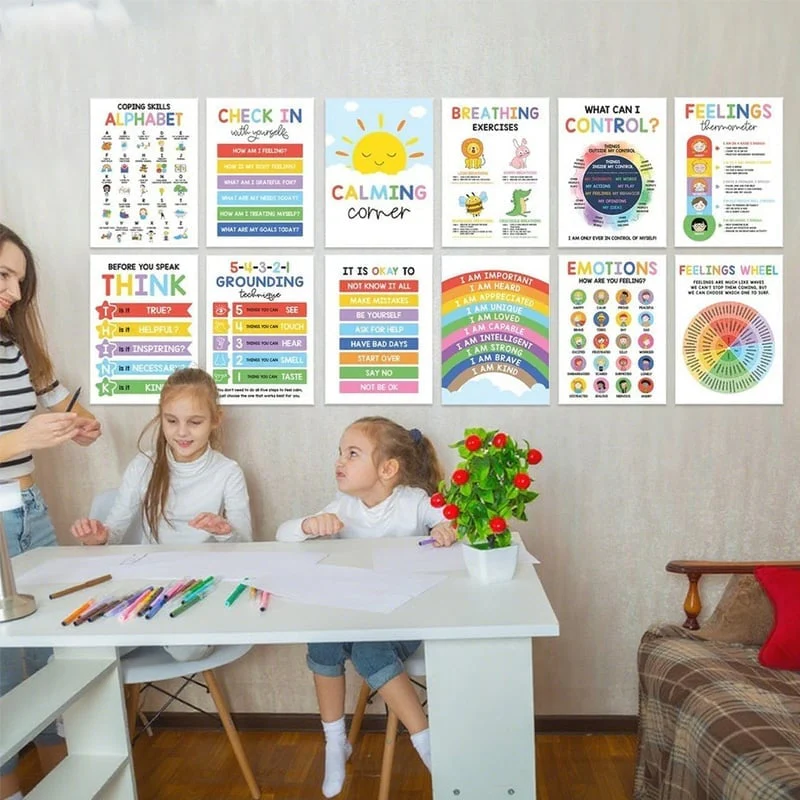 🧘‍♀️ Calming Corner Poster Set 🧠 - Image 12