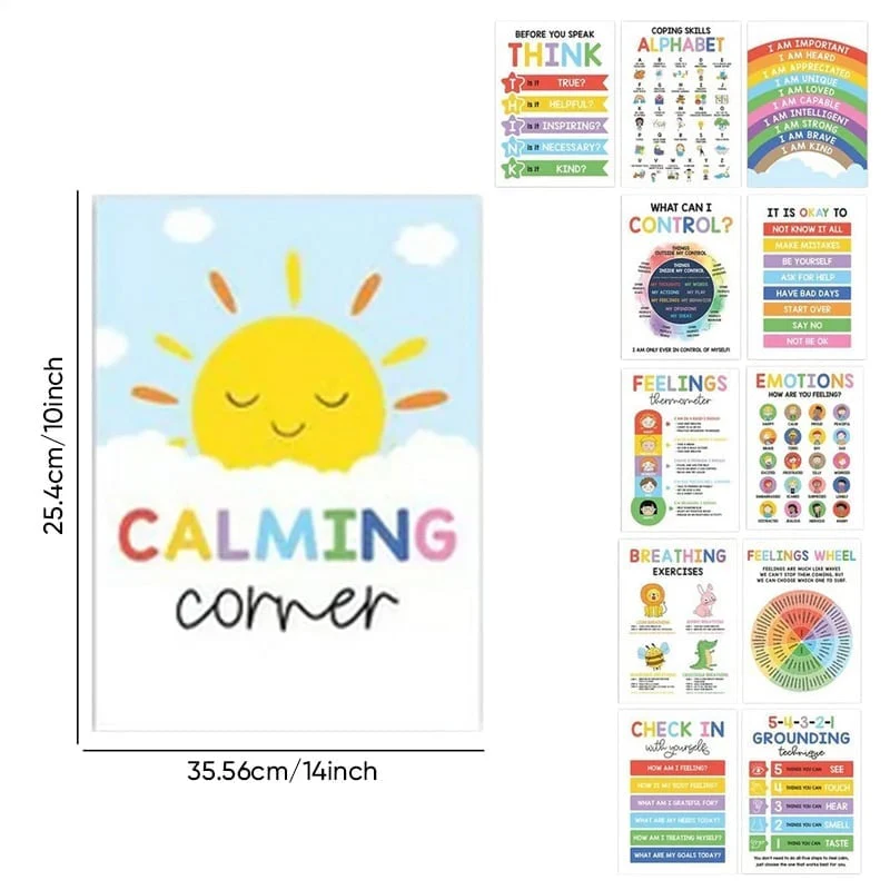 🧘‍♀️ Calming Corner Poster Set 🧠 - Image 13