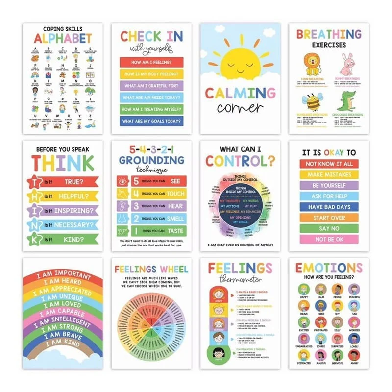 🧘‍♀️ Calming Corner Poster Set 🧠 - Image 14