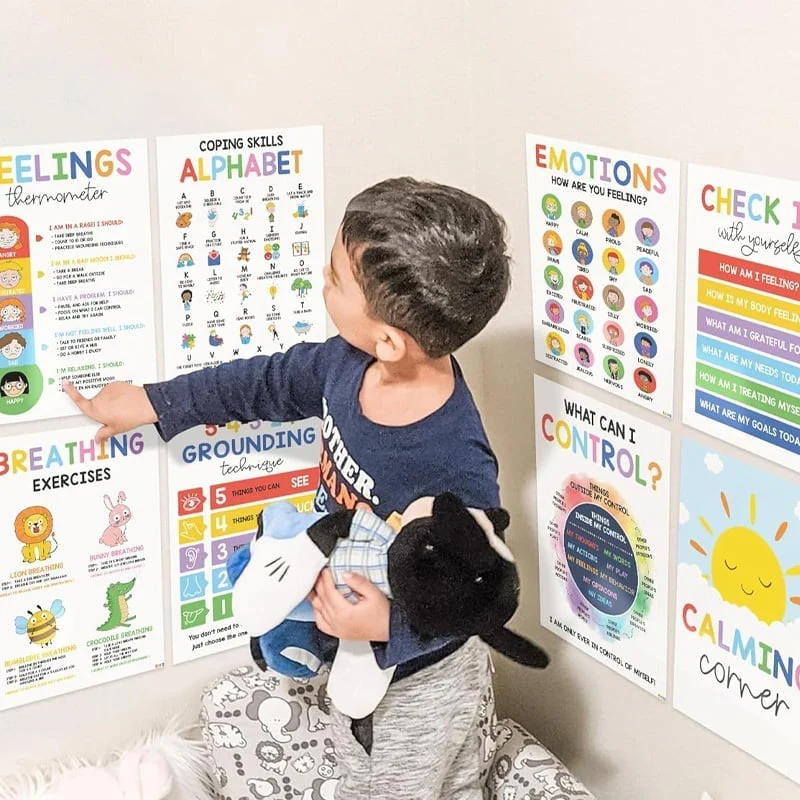 🧘‍♀️ Calming Corner Poster Set 🧠 - Image 5