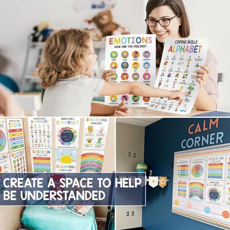 🧘‍♀️ Calming Corner Poster Set 🧠 - Image 8