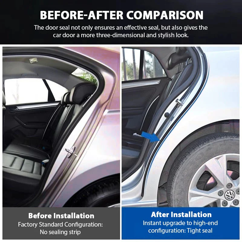 🚗 Automotive Weather Stripping Rubber Seal - Image 10