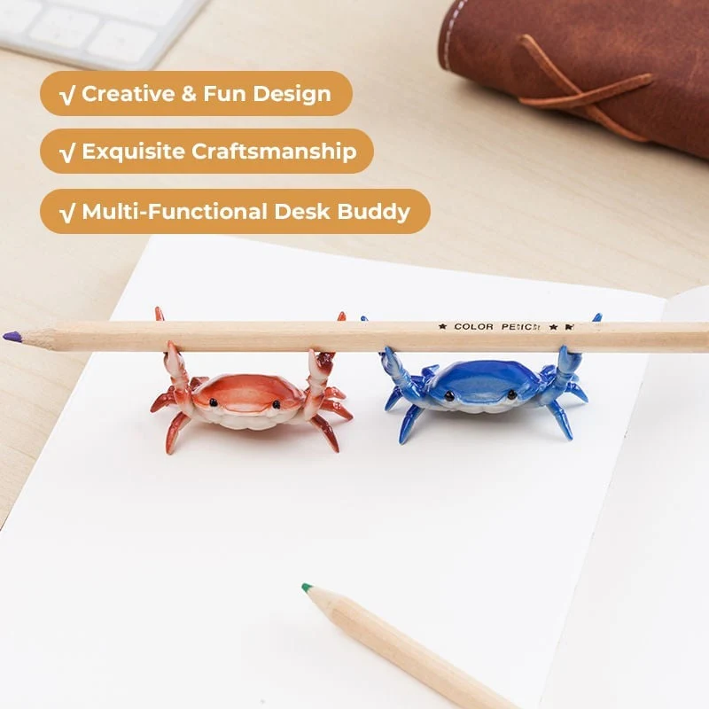 🦀 Crab Weightlifting Pen Holder - Image 4