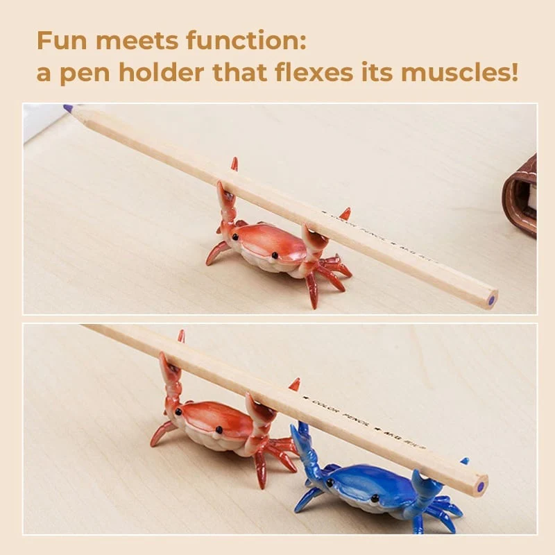 🦀 Crab Weightlifting Pen Holder - Image 8