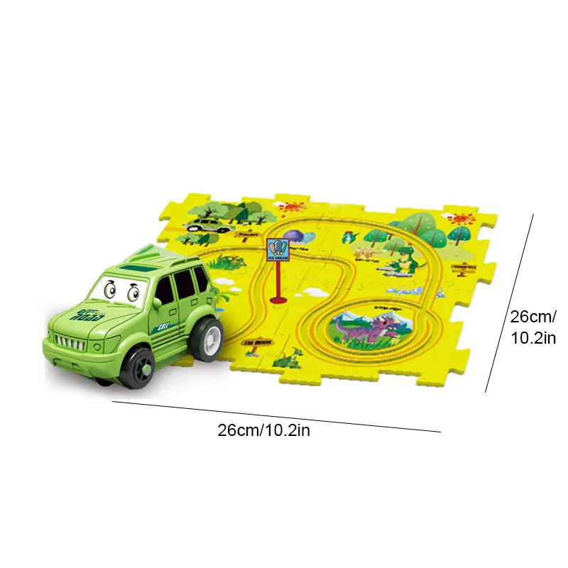 🚗Creative play！DIY Assembling Electric Trolley - Image 12
