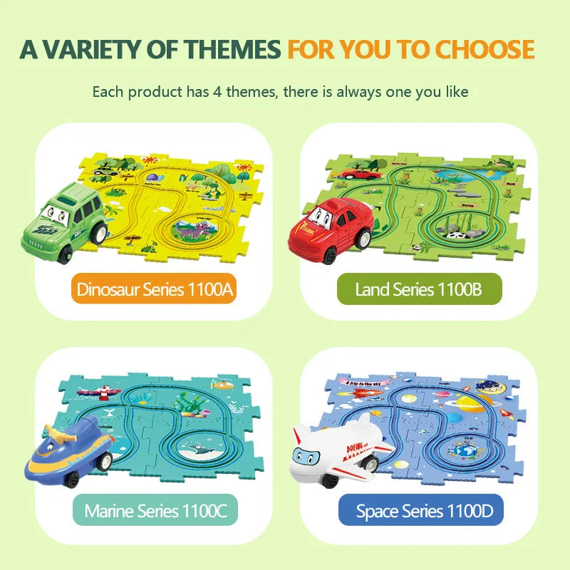 🚗Creative play！DIY Assembling Electric Trolley - Image 3