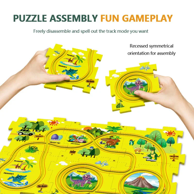 🚗Creative play！DIY Assembling Electric Trolley - Image 5