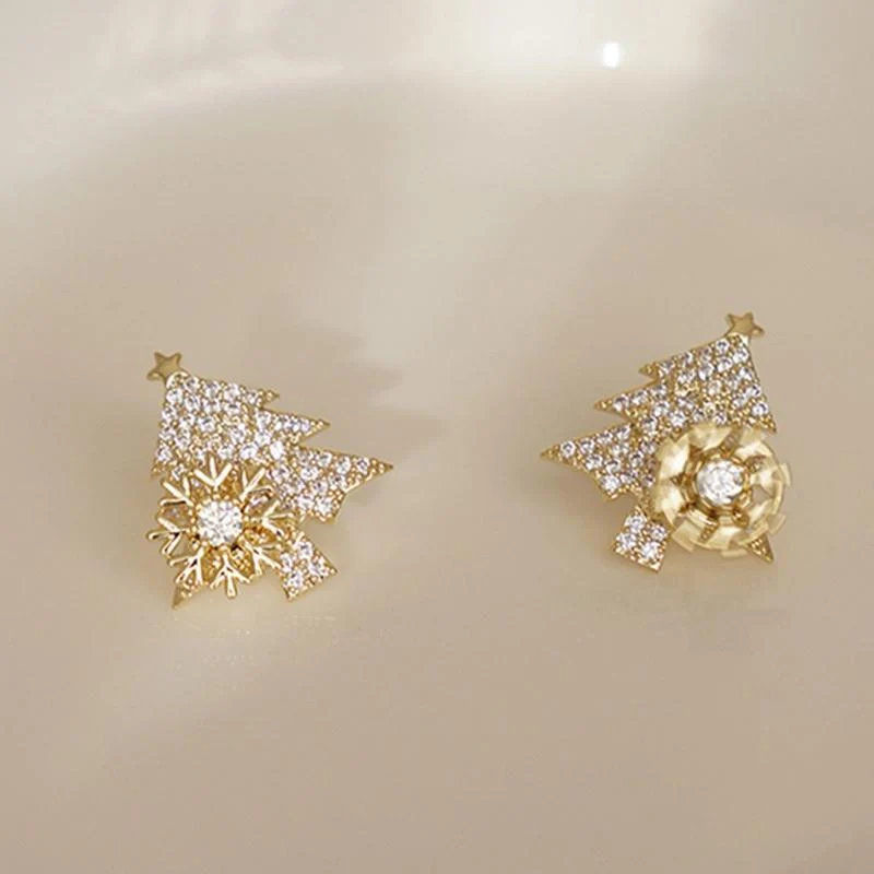 🎄EARLY CHRISTMAS SALE🎄 Rotatable Christmas tree earrings - Image 5
