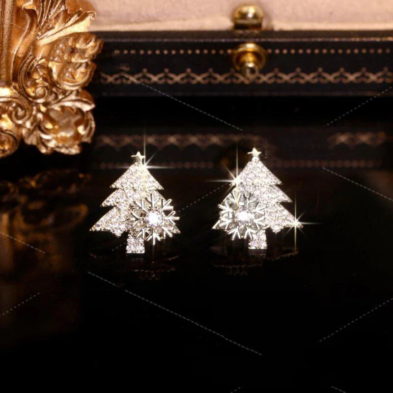 🎄EARLY CHRISTMAS SALE🎄 Rotatable Christmas tree earrings - Image 8