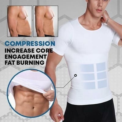 🔥HOT SALE 50% OFF🔥Men's Body Shaping Short Sleeve - Image 2