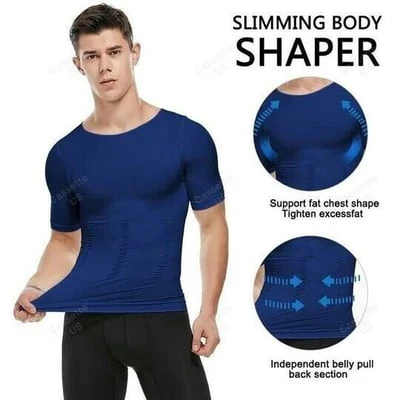 🔥HOT SALE 50% OFF🔥Men's Body Shaping Short Sleeve - Image 4
