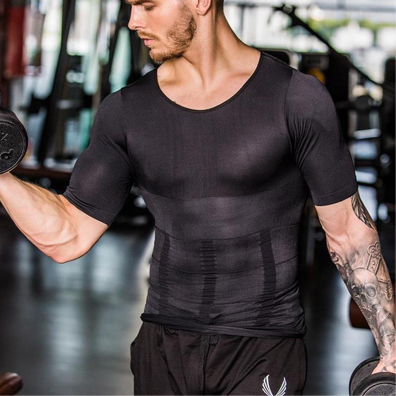 🔥HOT SALE 50% OFF🔥Men's Body Shaping Short Sleeve - Image 5