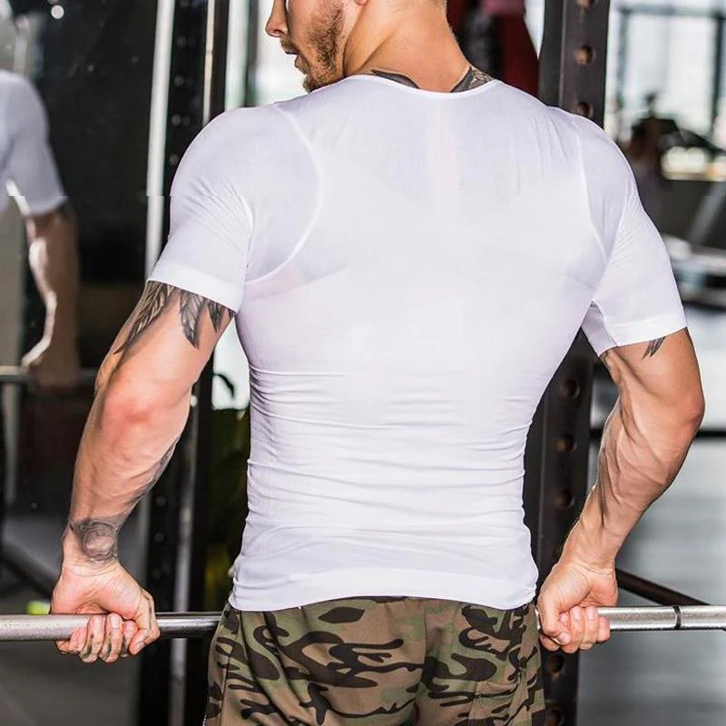 🔥HOT SALE 50% OFF🔥Men's Body Shaping Short Sleeve - Image 7