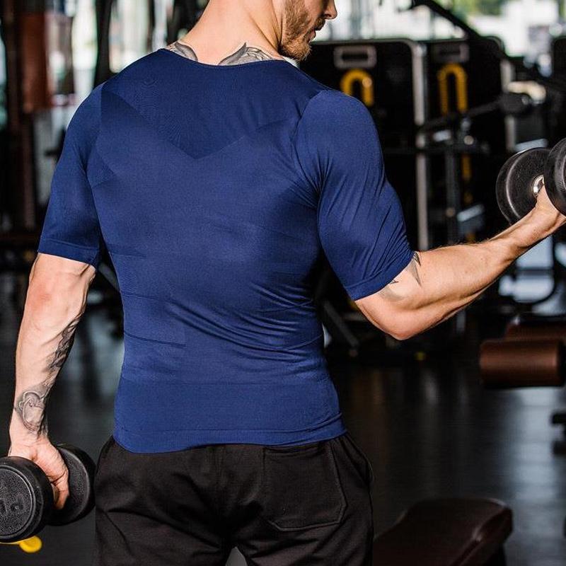 🔥HOT SALE 50% OFF🔥Men's Body Shaping Short Sleeve - Image 9