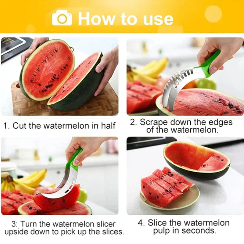 Multifunctional Stainless Steel Fruit Slicer - Image 4