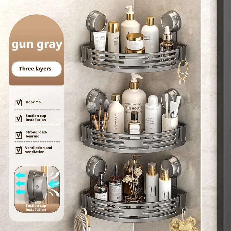 🚿Triangle Suction Cup Shower Caddy - Image 12
