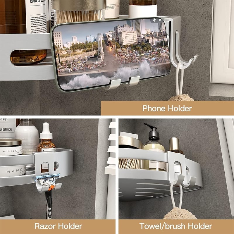 🚿Triangle Suction Cup Shower Caddy - Image 15