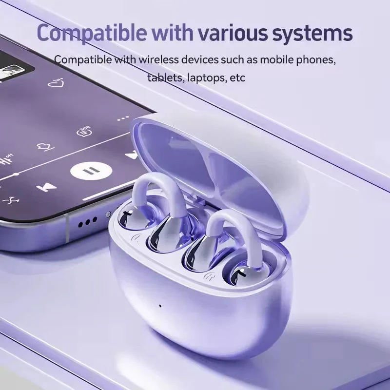 ✨AI Translation Open Ear Clip Bluetooth Headphone - Image 3