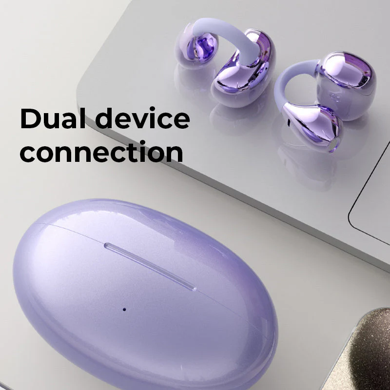 ✨AI Translation Open Ear Clip Bluetooth Headphone - Image 4