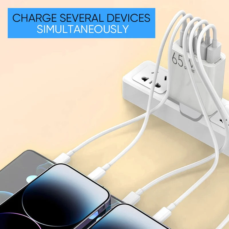 ✨Multi Port Adaptor 65W Fast Charger - US Standard - Image 17