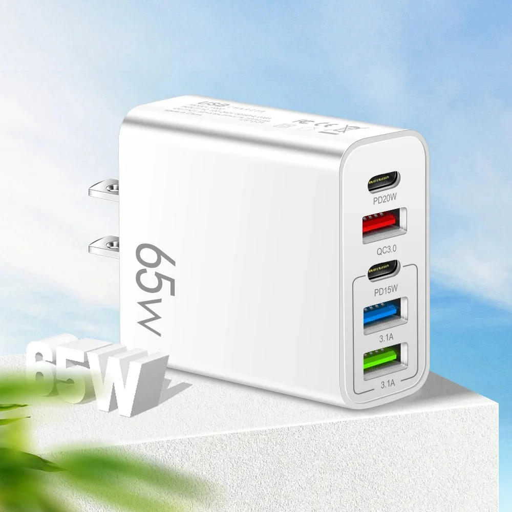 ✨Multi Port Adaptor 65W Fast Charger - US Standard - Image 19