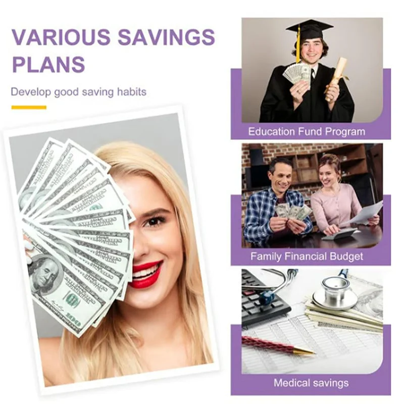 100 Days Money Saving Challenge Binder Set - Image 4