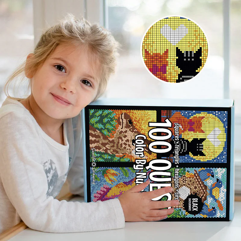 100 QUEST Color by Numbers Book - Image 2