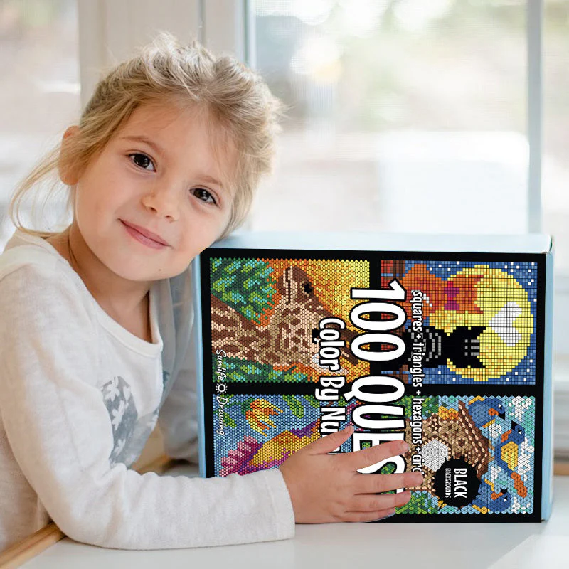 100 QUEST Color by Numbers Book - Image 20