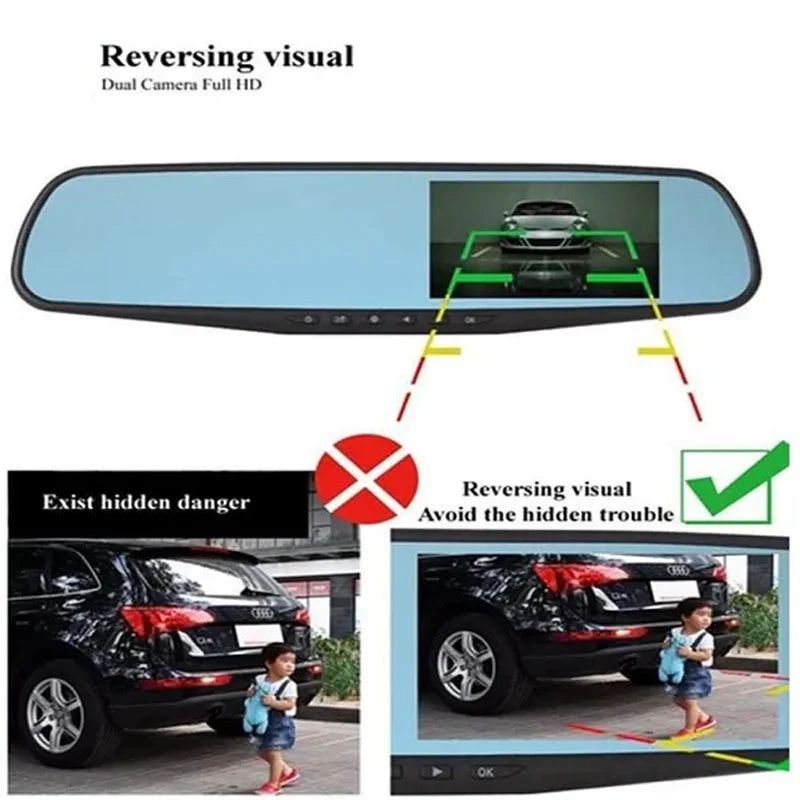 1080P Full HD Video Car Driving Recorder - Image 2