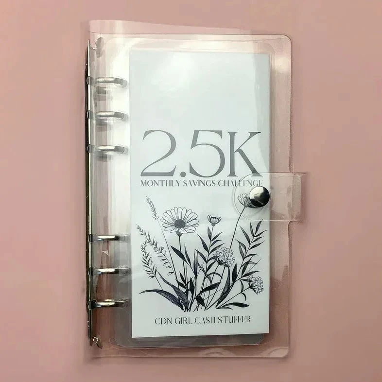 12-Month Envelopes Money Saving Challenge Binder - Image 2