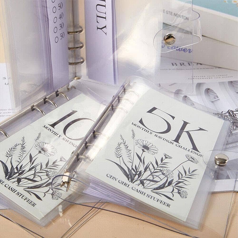 12-Month Envelopes Money Saving Challenge Binder - Image 7