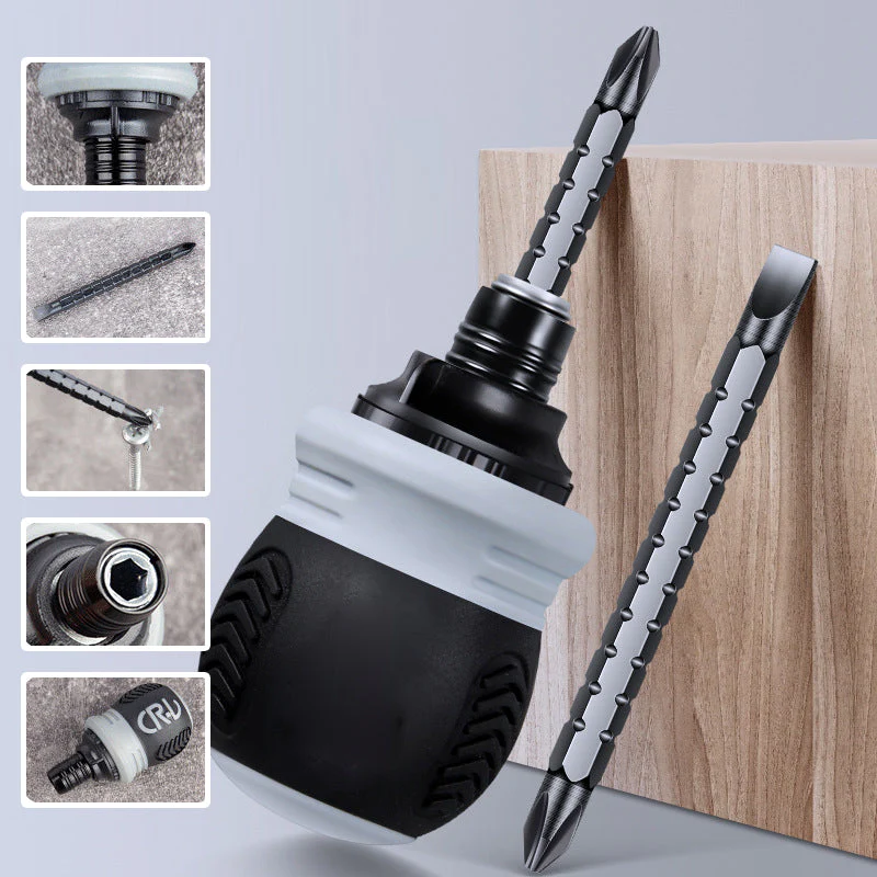 13 In 1 Mini Ratcheting Screwdriver Kit - Image 5