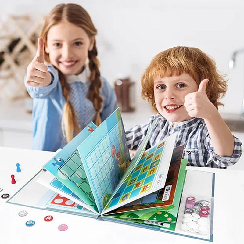 15-in-1 Multifunctional Book-Style Portable Chess Set - Image 7