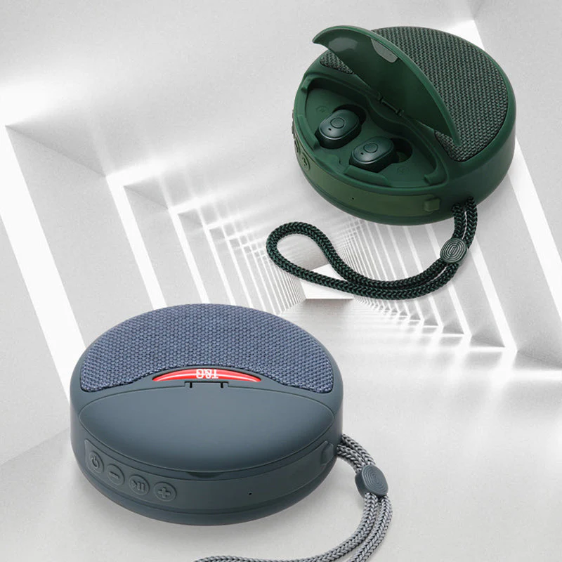 2 in 1 Portable Mini Audio with Bluetooth Headphones - Image 6