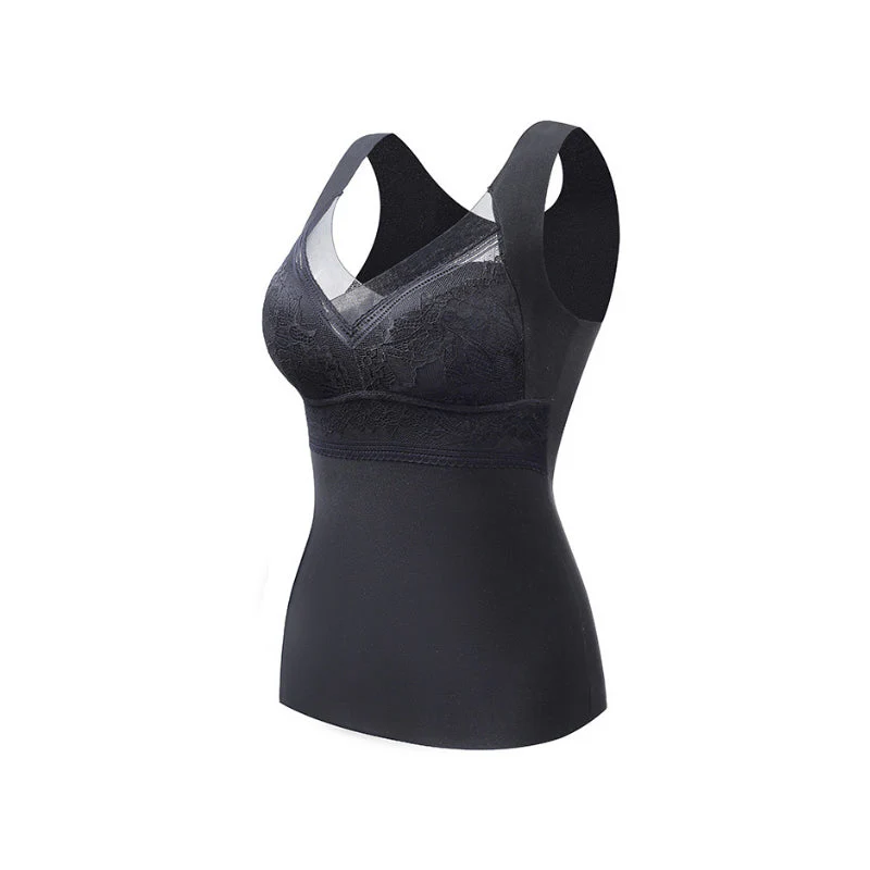 2-in-1 Built-in Bra Thermal Underwear - Image 16