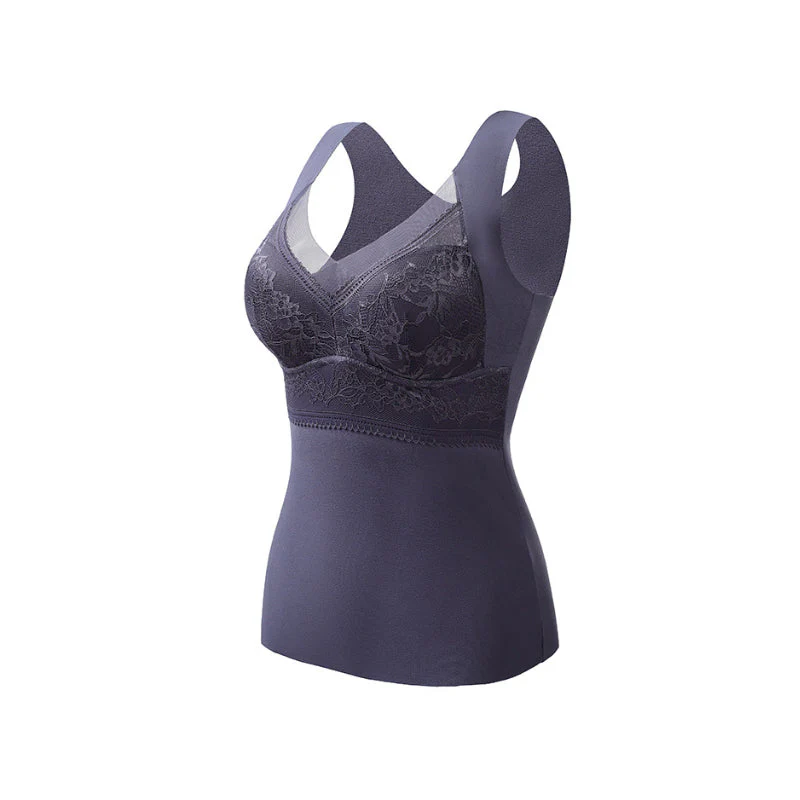 2-in-1 Built-in Bra Thermal Underwear - Image 18