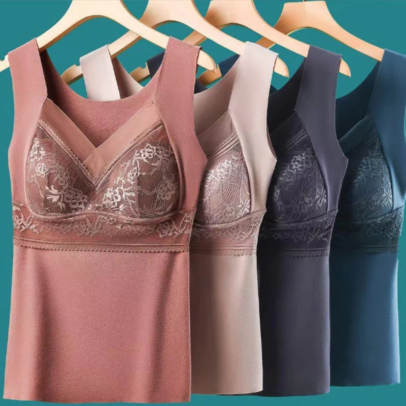 2-in-1 Built-in Bra Thermal Underwear - Image 3