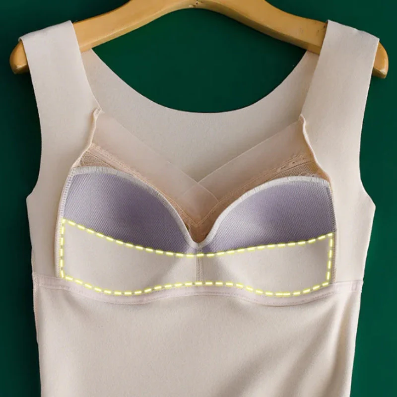 2-in-1 Built-in Bra Thermal Underwear - Image 4