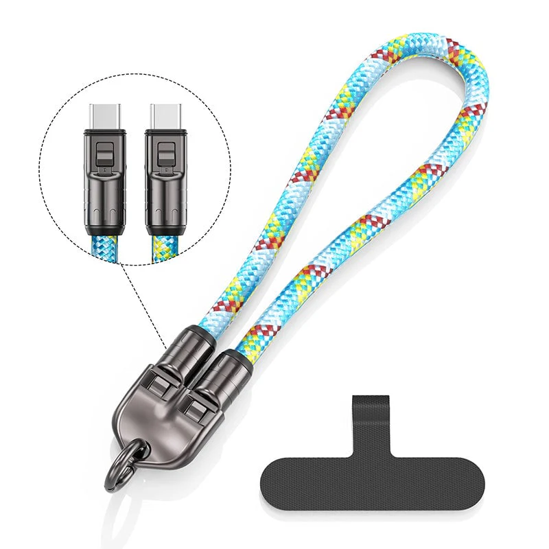 2-in-1 Fast Charging Data Cable ＆ Phone Lanyard - Image 12