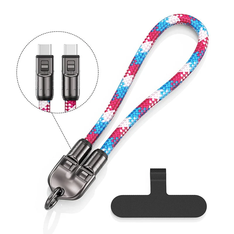 2-in-1 Fast Charging Data Cable ＆ Phone Lanyard - Image 14