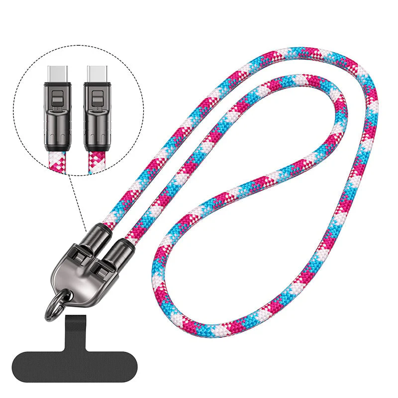 2-in-1 Fast Charging Data Cable ＆ Phone Lanyard - Image 15