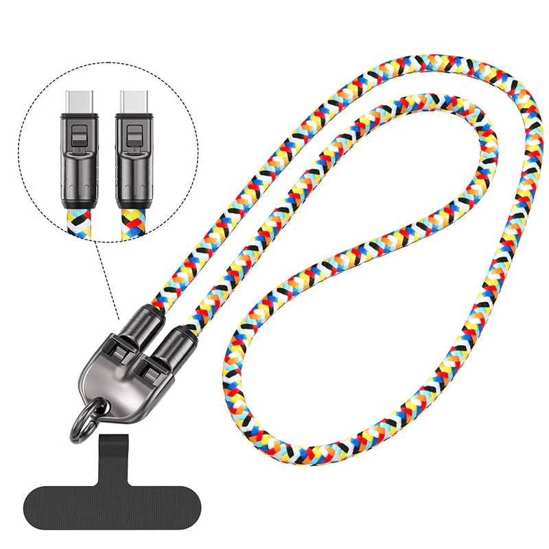 2-in-1 Fast Charging Data Cable ＆ Phone Lanyard - Image 19