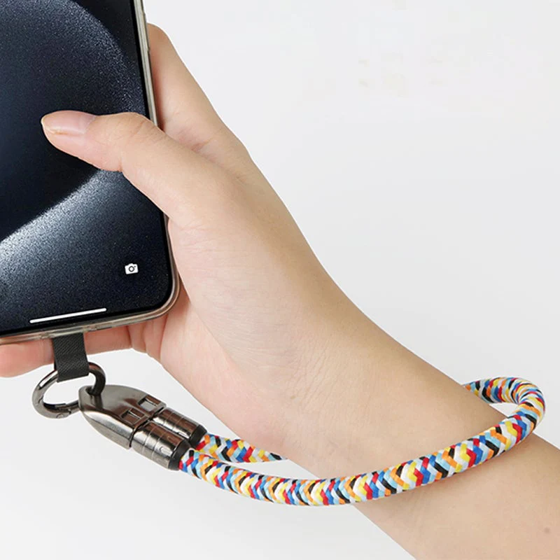 2-in-1 Fast Charging Data Cable ＆ Phone Lanyard - Image 3