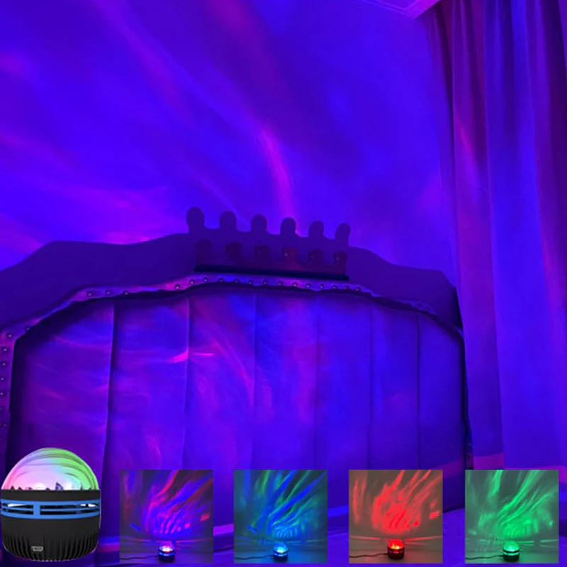 2 in 1 Northern Lights and Ocean Wave Projector - Image 7