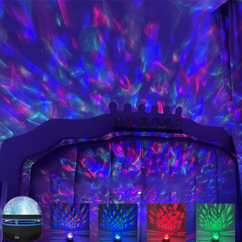 2 in 1 Northern Lights and Ocean Wave Projector - Image 8