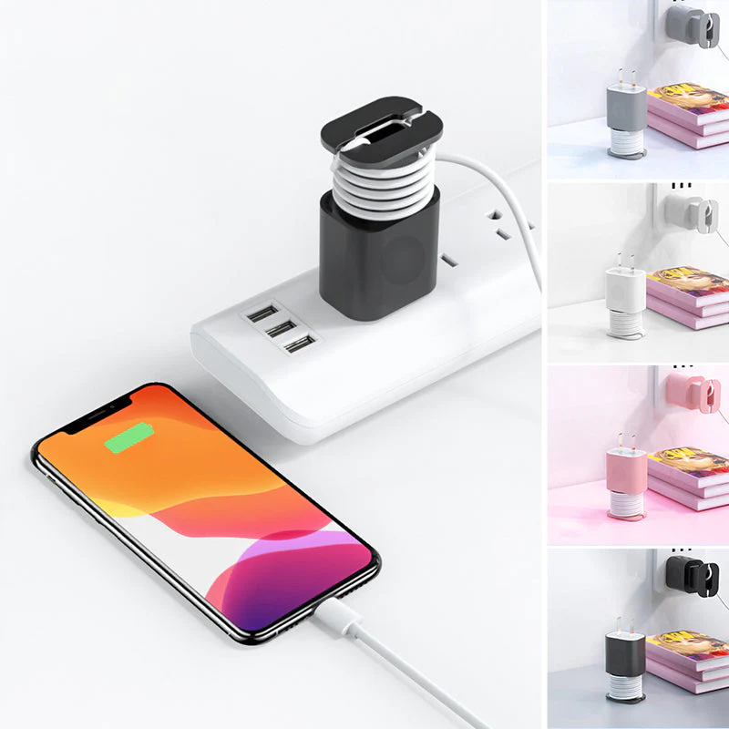 2 In 1 Silicone Charger Protector - Image 12