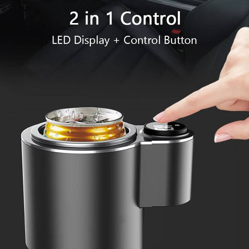 2-in-1 Smart Car Cup Warmer Cooler - Image 3