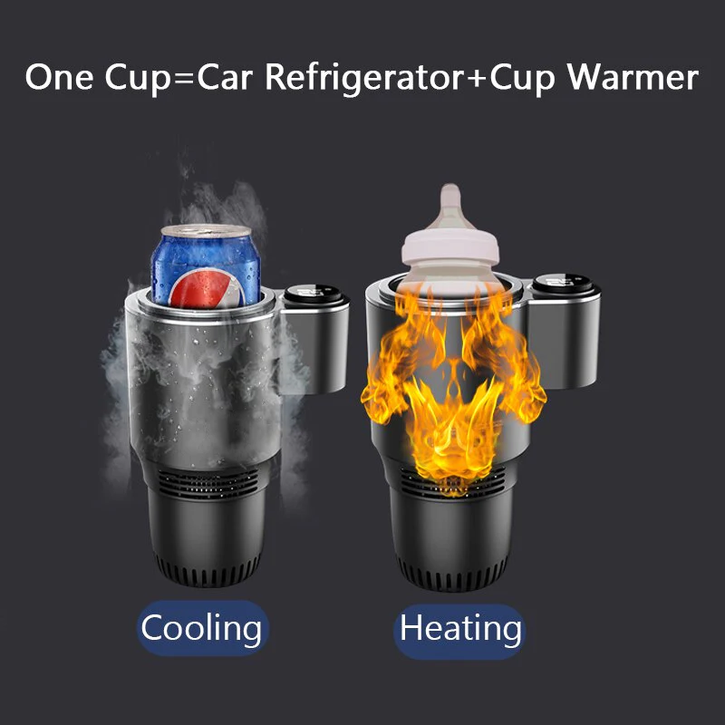2-in-1 Smart Car Cup Warmer Cooler - Image 4