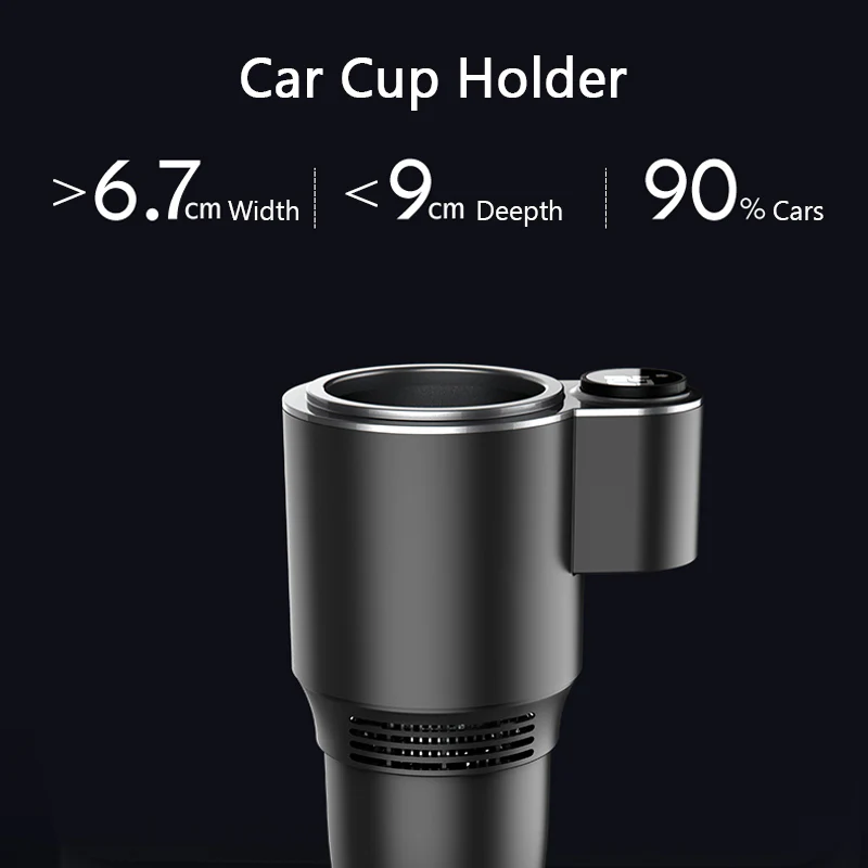 2-in-1 Smart Car Cup Warmer Cooler - Image 5
